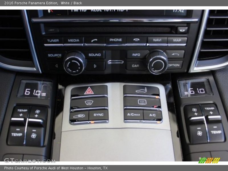 White / Black 2016 Porsche Panamera Edition