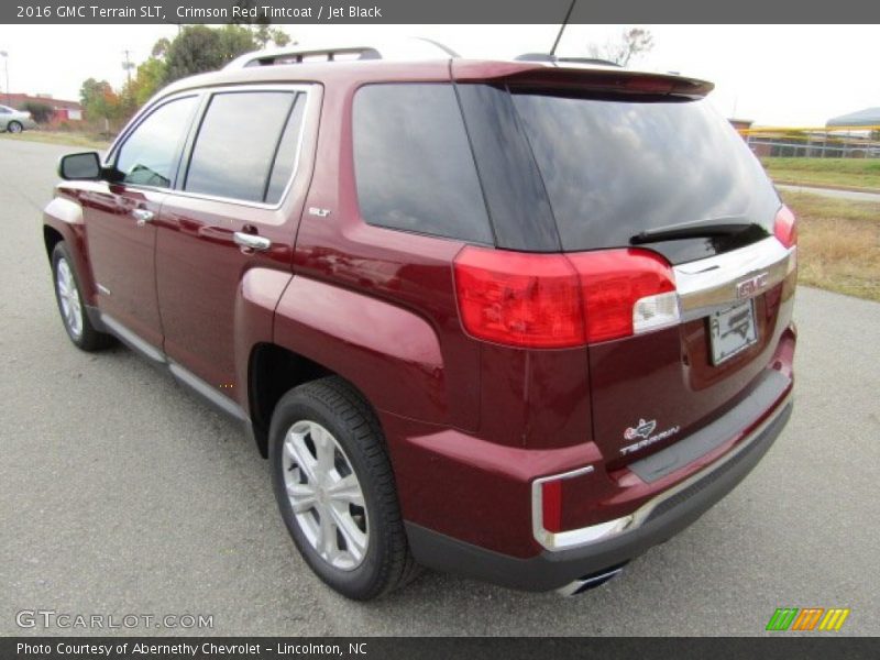 Crimson Red Tintcoat / Jet Black 2016 GMC Terrain SLT