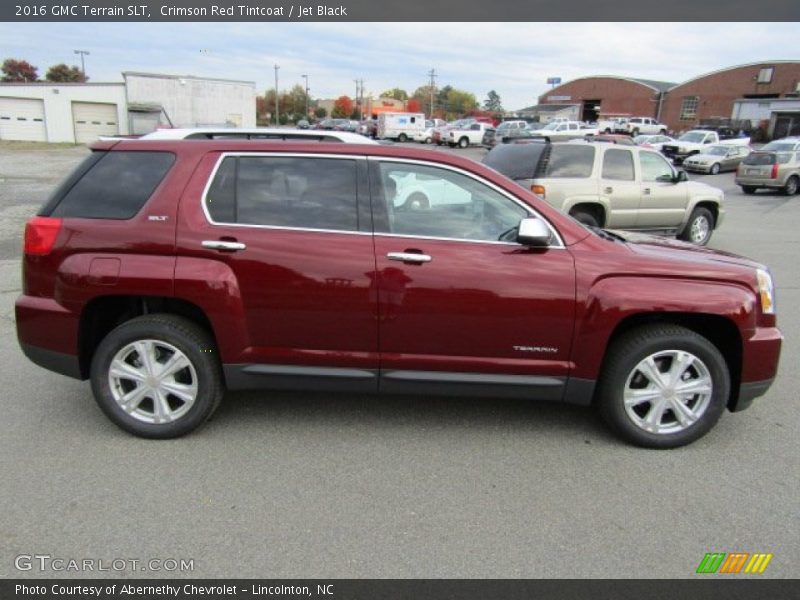 Crimson Red Tintcoat / Jet Black 2016 GMC Terrain SLT