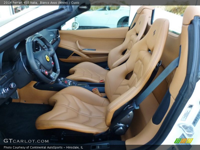  2014 458 Italia Cuoio Interior