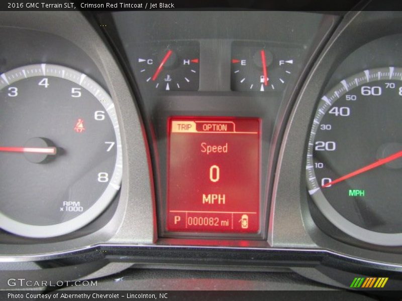 Crimson Red Tintcoat / Jet Black 2016 GMC Terrain SLT