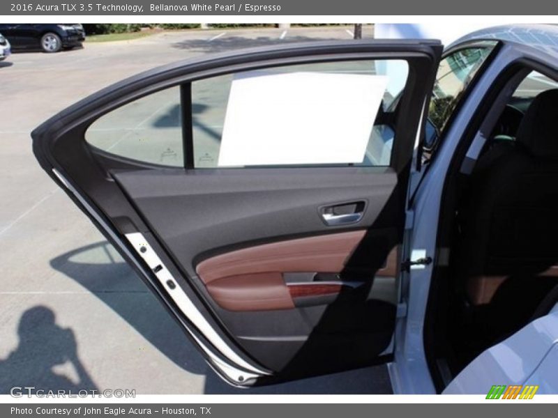 Bellanova White Pearl / Espresso 2016 Acura TLX 3.5 Technology