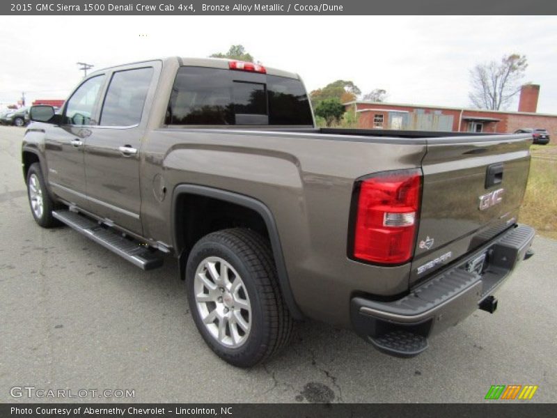 Bronze Alloy Metallic / Cocoa/Dune 2015 GMC Sierra 1500 Denali Crew Cab 4x4