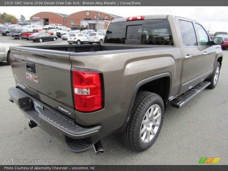 Bronze Alloy Metallic / Cocoa/Dune 2015 GMC Sierra 1500 Denali Crew Cab 4x4
