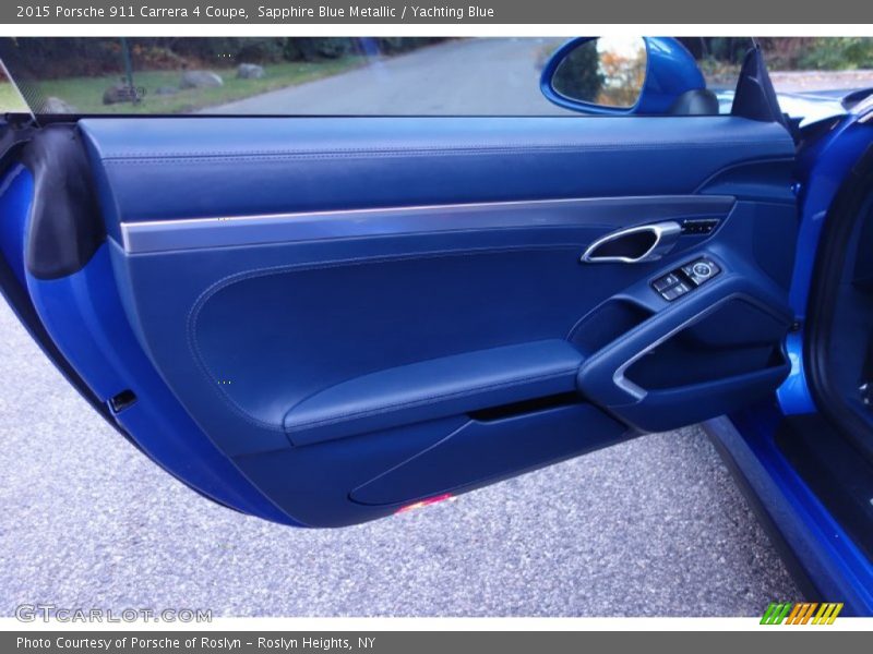Door Panel of 2015 911 Carrera 4 Coupe