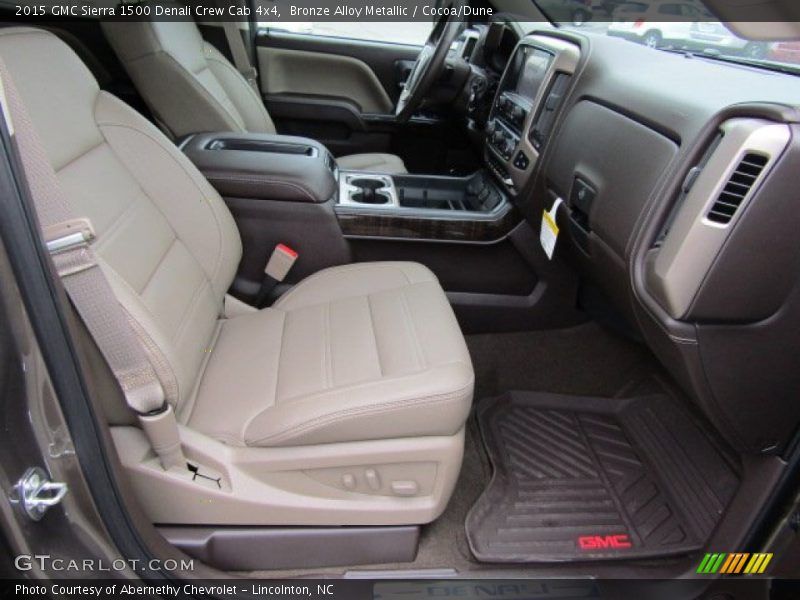 Bronze Alloy Metallic / Cocoa/Dune 2015 GMC Sierra 1500 Denali Crew Cab 4x4
