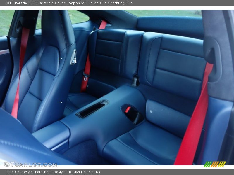 Rear Seat of 2015 911 Carrera 4 Coupe