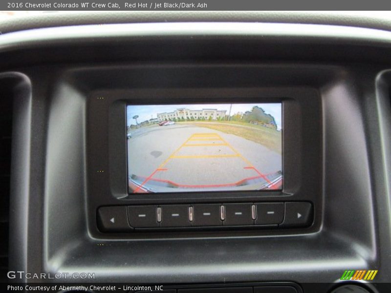 Red Hot / Jet Black/Dark Ash 2016 Chevrolet Colorado WT Crew Cab