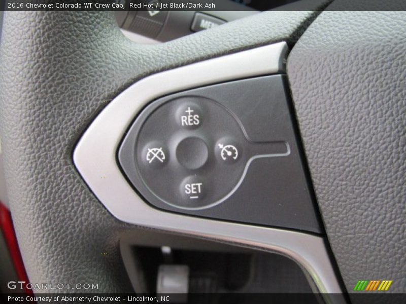 Controls of 2016 Colorado WT Crew Cab