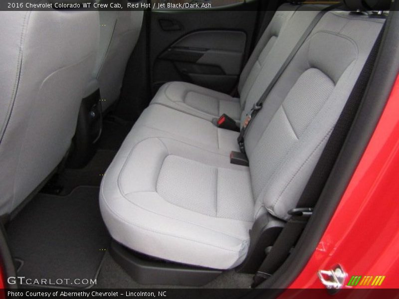 Rear Seat of 2016 Colorado WT Crew Cab