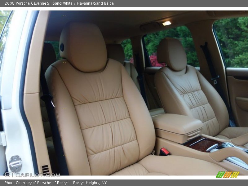 Sand White / Havanna/Sand Beige 2008 Porsche Cayenne S