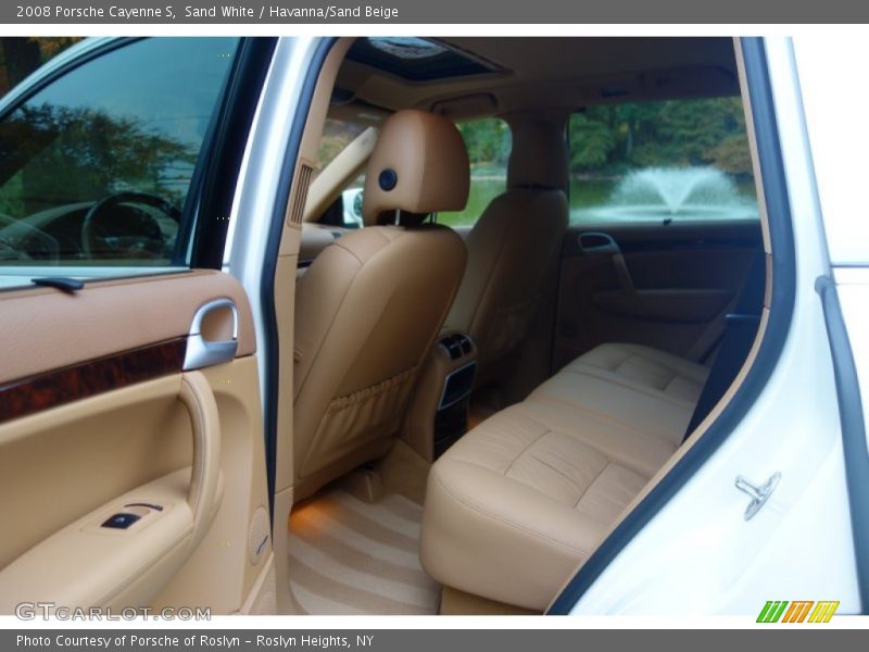 Sand White / Havanna/Sand Beige 2008 Porsche Cayenne S