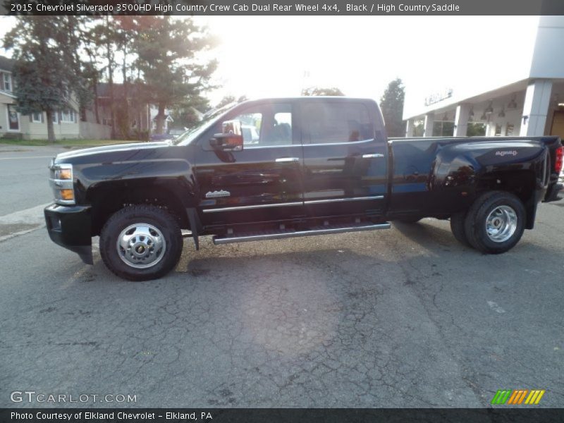 Black / High Country Saddle 2015 Chevrolet Silverado 3500HD High Country Crew Cab Dual Rear Wheel 4x4