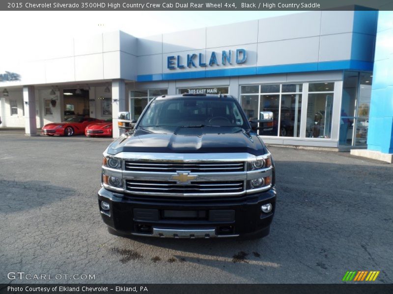 Black / High Country Saddle 2015 Chevrolet Silverado 3500HD High Country Crew Cab Dual Rear Wheel 4x4
