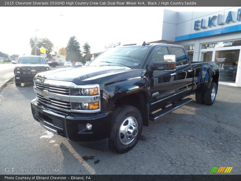 Black / High Country Saddle 2015 Chevrolet Silverado 3500HD High Country Crew Cab Dual Rear Wheel 4x4