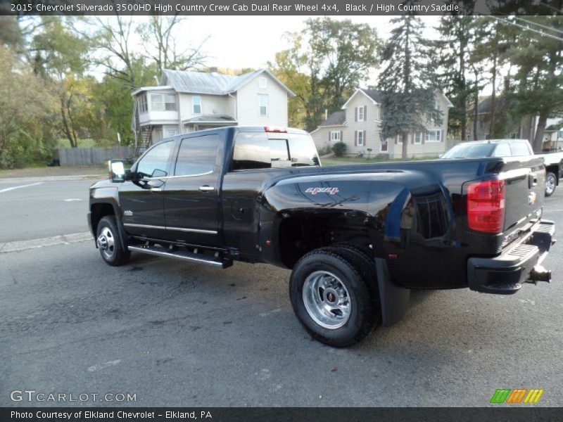 Black / High Country Saddle 2015 Chevrolet Silverado 3500HD High Country Crew Cab Dual Rear Wheel 4x4
