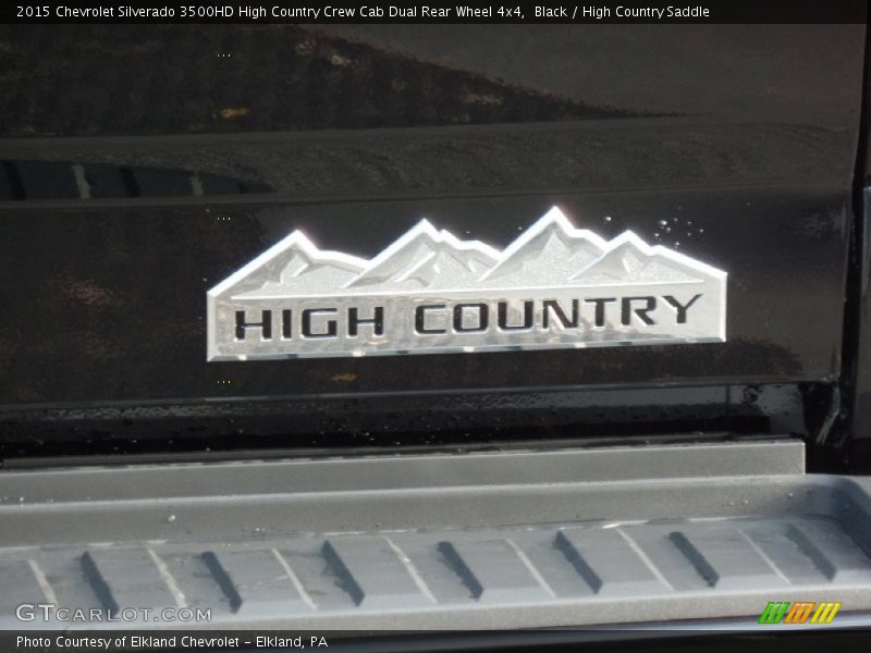 Black / High Country Saddle 2015 Chevrolet Silverado 3500HD High Country Crew Cab Dual Rear Wheel 4x4