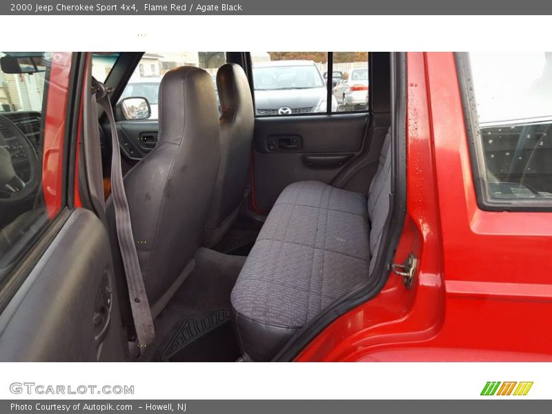 Flame Red / Agate Black 2000 Jeep Cherokee Sport 4x4