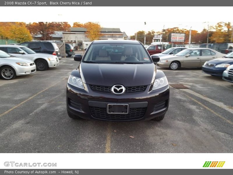 Black Cherry Mica / Sand 2008 Mazda CX-7 Sport