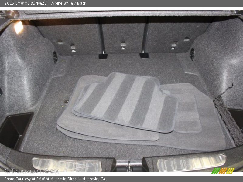 Alpine White / Black 2015 BMW X1 sDrive28i
