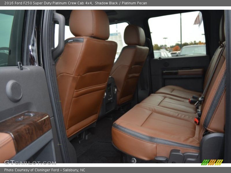 Shadow Black / Platinum Pecan 2016 Ford F250 Super Duty Platinum Crew Cab 4x4
