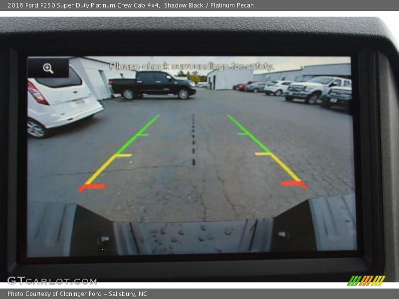 Shadow Black / Platinum Pecan 2016 Ford F250 Super Duty Platinum Crew Cab 4x4