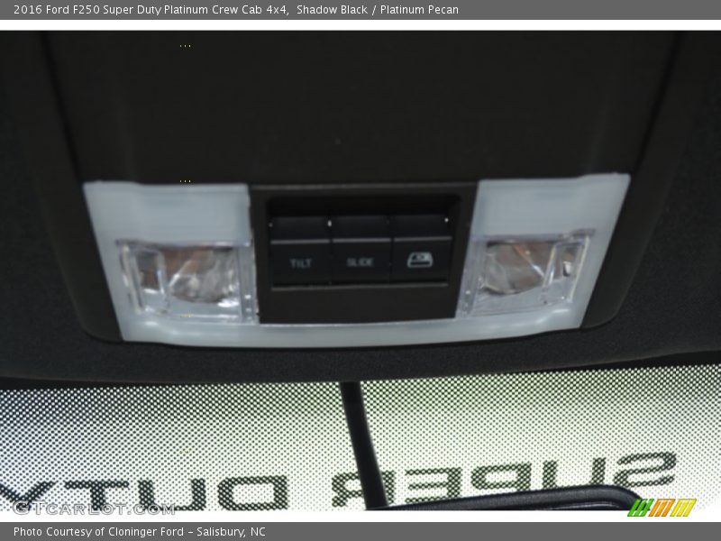 Shadow Black / Platinum Pecan 2016 Ford F250 Super Duty Platinum Crew Cab 4x4