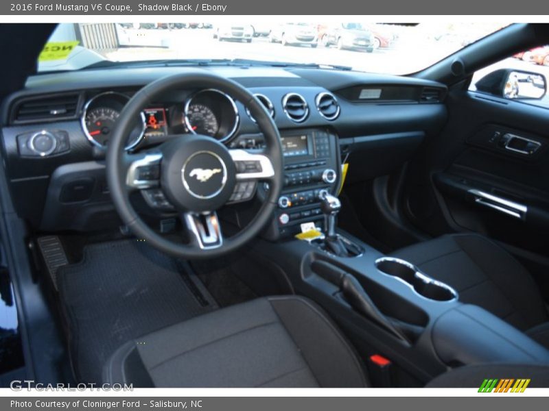 Shadow Black / Ebony 2016 Ford Mustang V6 Coupe