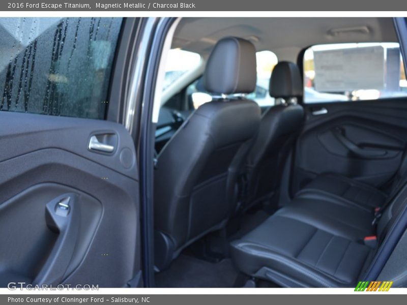 Magnetic Metallic / Charcoal Black 2016 Ford Escape Titanium