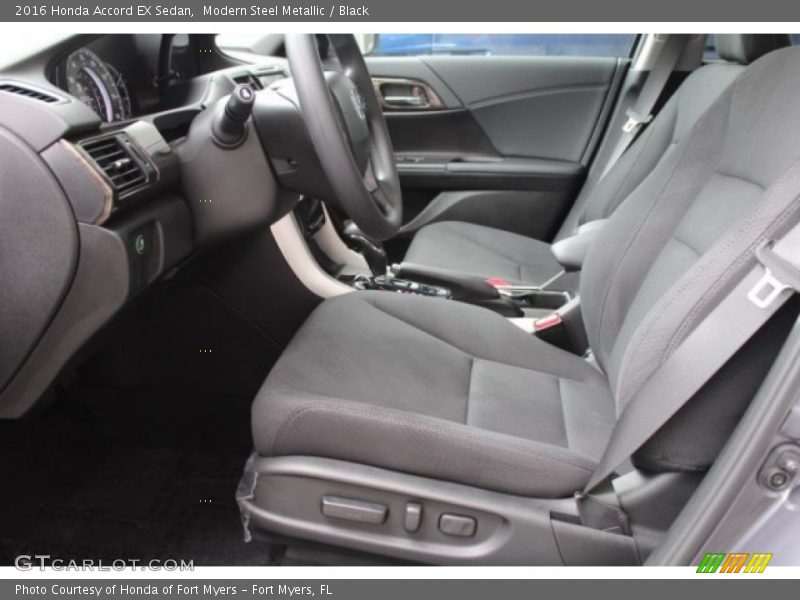  2016 Accord EX Sedan Black Interior
