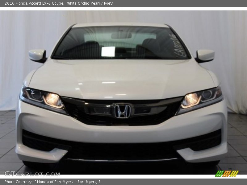 White Orchid Pearl / Ivory 2016 Honda Accord LX-S Coupe