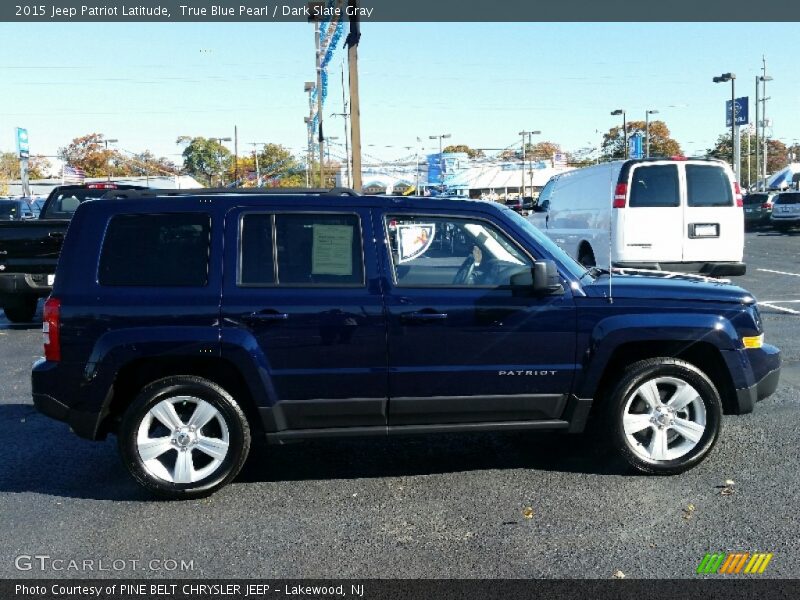 True Blue Pearl / Dark Slate Gray 2015 Jeep Patriot Latitude