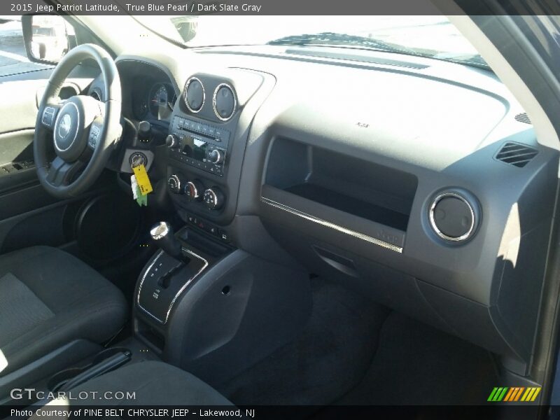 True Blue Pearl / Dark Slate Gray 2015 Jeep Patriot Latitude