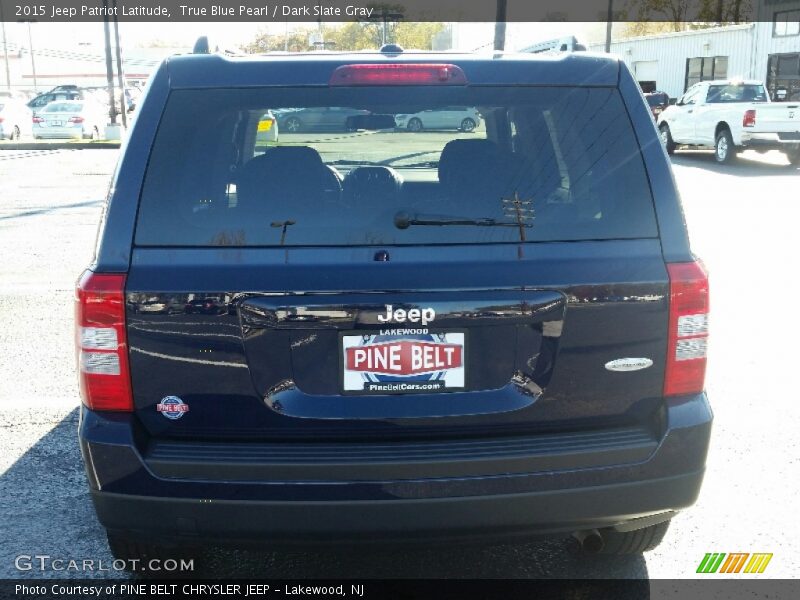 True Blue Pearl / Dark Slate Gray 2015 Jeep Patriot Latitude