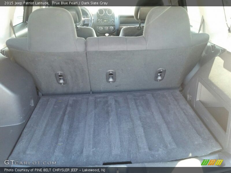 True Blue Pearl / Dark Slate Gray 2015 Jeep Patriot Latitude
