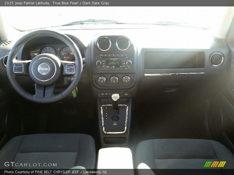 True Blue Pearl / Dark Slate Gray 2015 Jeep Patriot Latitude