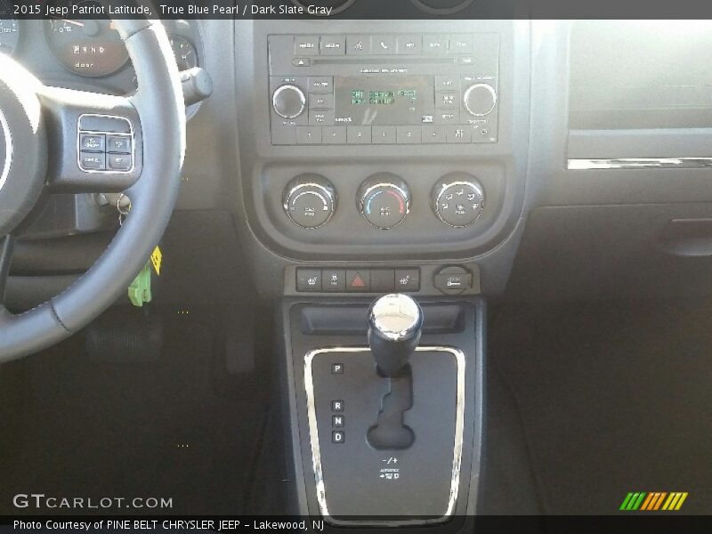 True Blue Pearl / Dark Slate Gray 2015 Jeep Patriot Latitude