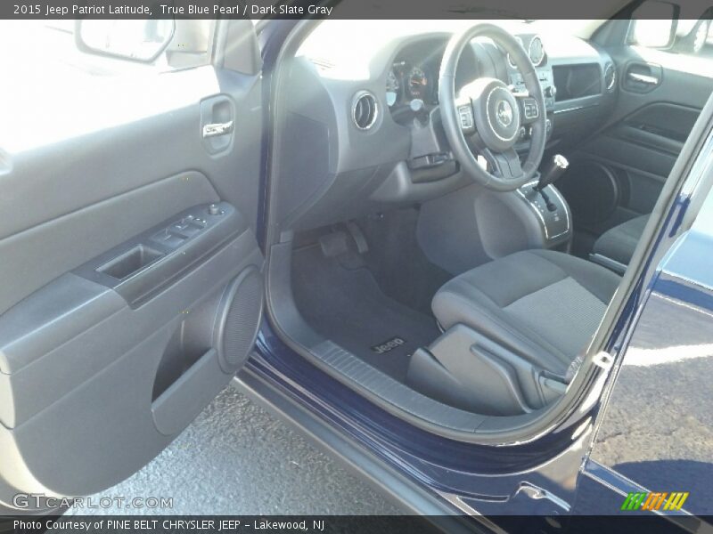 True Blue Pearl / Dark Slate Gray 2015 Jeep Patriot Latitude