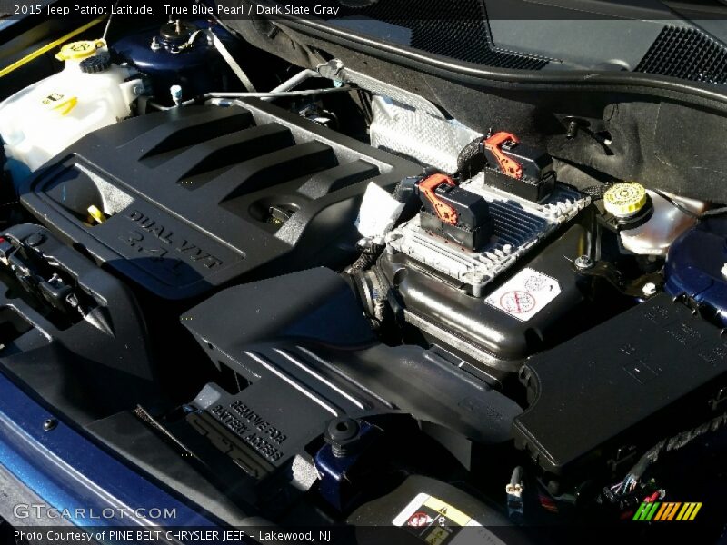True Blue Pearl / Dark Slate Gray 2015 Jeep Patriot Latitude