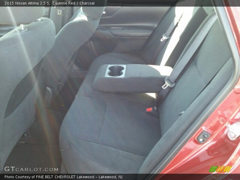 Cayenne Red / Charcoal 2015 Nissan Altima 2.5 S