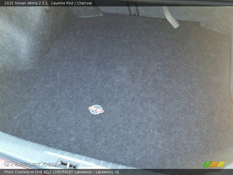 Cayenne Red / Charcoal 2015 Nissan Altima 2.5 S