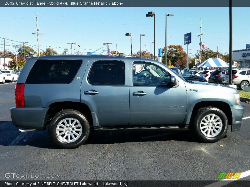 Blue Granite Metallic / Ebony 2009 Chevrolet Tahoe Hybrid 4x4