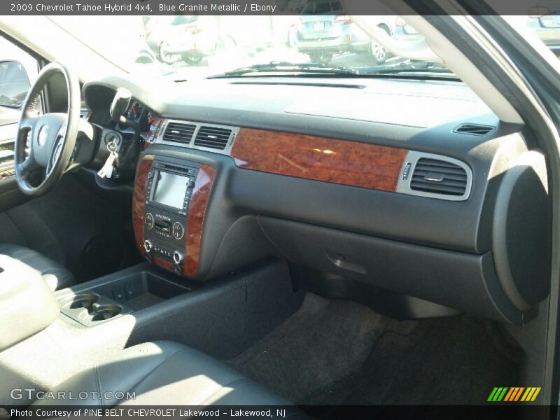 Blue Granite Metallic / Ebony 2009 Chevrolet Tahoe Hybrid 4x4