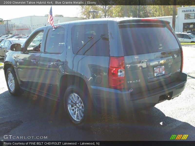 Blue Granite Metallic / Ebony 2009 Chevrolet Tahoe Hybrid 4x4