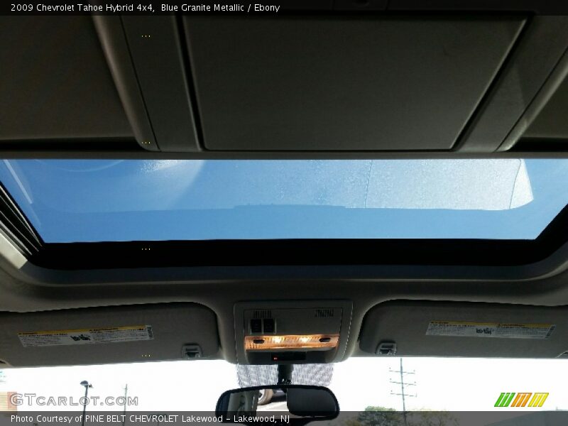 Blue Granite Metallic / Ebony 2009 Chevrolet Tahoe Hybrid 4x4