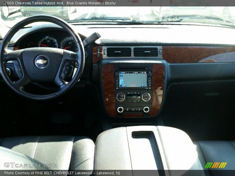 Blue Granite Metallic / Ebony 2009 Chevrolet Tahoe Hybrid 4x4