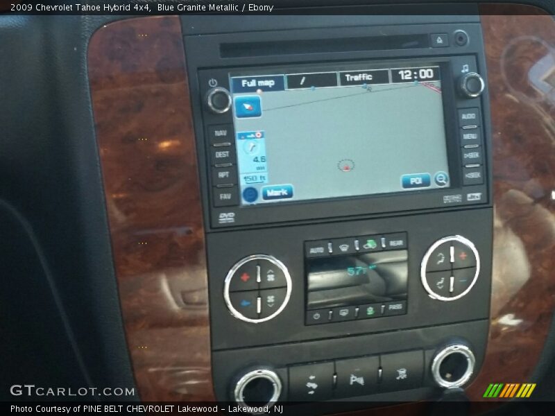 Blue Granite Metallic / Ebony 2009 Chevrolet Tahoe Hybrid 4x4