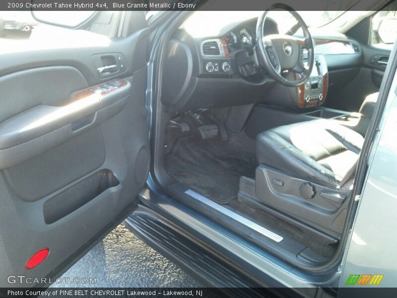 Blue Granite Metallic / Ebony 2009 Chevrolet Tahoe Hybrid 4x4