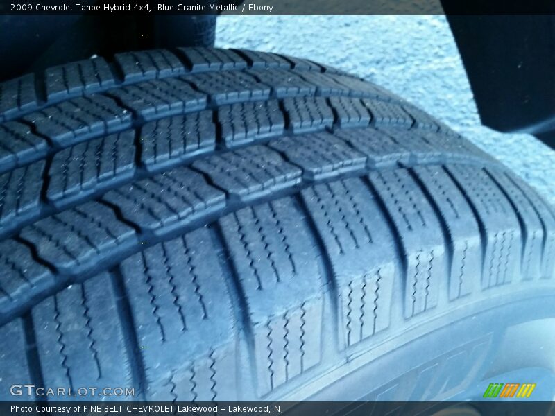 Blue Granite Metallic / Ebony 2009 Chevrolet Tahoe Hybrid 4x4