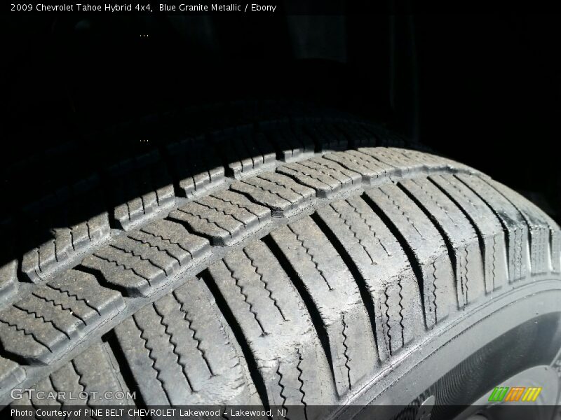 Blue Granite Metallic / Ebony 2009 Chevrolet Tahoe Hybrid 4x4